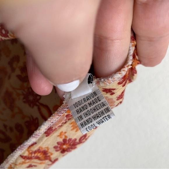 Aura the label flora long sleeve boho prairie maxi dress XL - Picture 3 of 11